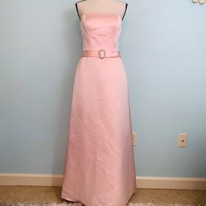 Bill Levkoff Strapless Formal Gown